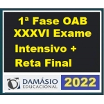 1ª Fase OAB XXXVI COMBO Intensivo + Reta Final (DAMÁSIO 2022.2) (Ordem dos Advogados do Brasil)